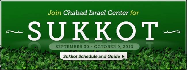 Sukkot with Chabad Israel Center